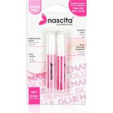 Nascita Takma Tırnak Yapıştırıcısı Doğal Pembe Formül Uzun Ömürlü 2x2 gr Ev ve Seyahat Kullanımı