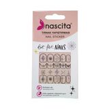 Nascita Tırnak Üstü Sticker Gümüş Temalı