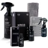 Nasiol Araç Nano Koruma Paketi Profesyonel-Avantajlı Set-Araç Bakım Seti (Yağmur Kaydırıcı,Seramik Kaplama,Plastik Yüzey Koruma,Kumaş Yüzey Koruma,Mikrofiber Bez)