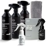 Nasiol Araç Nano Koruma ve Temizlik Paketi Standart-Avantajlı Set-Araç Bakım Seti (Yağmur Kaydırıcı,Seramik Kaplama,Plastik Yüzey Koruma,Kumaş Yüzey Koruma,Araç Şampuanı,Mikrofiber Bez)