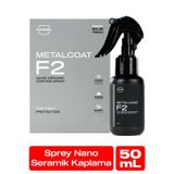 Nasiol Metalcoat F2 Araç Sprey Nano Seramik Kaplama ve Boya Koruma 1 Yıl Dayanım 50 ML Su Leke İtici