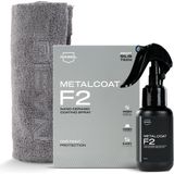 Nasiol-SET 20-Metalcoat F2 Araç Sprey Nano Seramik Kaplama ve Mikrofiber Detailing Bez (2Adt) Seti