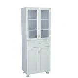 NASİP Çekmeceli 4 Kapaklı Plastik Pvc Çok Amaçlı Banyo Dolabı