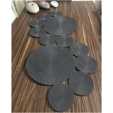 Naspar Antrasit Runner / Masa / Salon Sehpa Örtüsü (100 x 45) - 100 x 45 cm