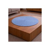 Naspar İndigo Mavi Renk Çok Amaçlı Masa Örtüsü / Salon Sepha Masa Örtüsü / Mutfak Örtüsü (50 Cm)