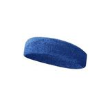 NASYA havlu ter bandı/kafa bandı/headband tenis saç bandı Mavi
