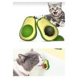NASYA senbeen - sevimli yapışkanlı kedi çimi avokado catnip 360 derece dönen kedi nanesi oyuncağı
