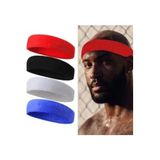 NASYA sporcu havlu kafa bandı ter bandı headband tenis saç bandı Kırmızı