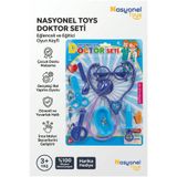 NASYONEL TOYS Çocuk Doktor Seti Oyuncak - Eğitici ve Eğlenceli Doktorculuk Oyun Seti