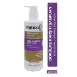 NatexiA Kuru, Boyalı ve Yıpranmış Saçlar için Dökülme Karşıtı Canlandırıcı Şampuan 400 ml