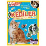 National Geographic Kids Kediler Çıkartmalı Aktivite Kitabı