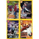 National Geographic Kids - Marvel Kahramanları İle Keşif Yolculuğu Serisi Seti - 4 Kitap Takım