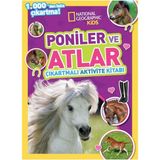 National Geographic Kids Poniler ve Atlar Çıkartmalı Aktivite Kitabı