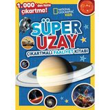 National Geographic Kids Süper Uzay Çıkartmalı Aktivite Kitabı