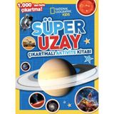 National Geographic Kids Süper Uzay Çıkartmalı Faaliyet Kitabı