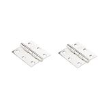National Hardware N276-972 V514 Paslanmaz Çelik Kapı Menteşeleri, 2 paket, 2-1/2 İnç