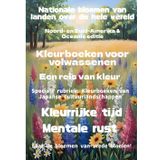 Nationale bloemen van landen over de hele wereld Noord- en Zuid-Amerika en Oceanië: Kleurboeken voor volwassenen kleurrijke reis