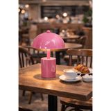 Natiorj Orbit Pembe Model Pilli Masa Lambası Cafe Salon Yatak Odası Abajur
