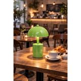 Natiorj Orbit Yeşil Model Pilli Masa Lambası Cafe Salon Yatak Odası Abajur