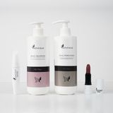 Native Base Keratin Bakım Şampuanı 500 ml + Keratin Krem 500 ml + Ruj + Mascara Kişisel Saç Bakım Seti