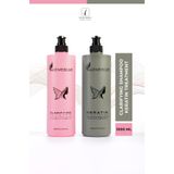 Native Base Keratin Bakım Seti (CLARİFYİNG SHAMPOO 1000 ML KERATİN TREATMENT 1000 ML)