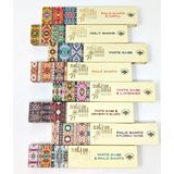 Native Soul Tütsü Çubukları, 8'li Paket JRose Tütsü Brülörü ile – Palo Santo, Beyaz Adaçayı, Lavanta, Ejderha Kanı, Kopal ve Daha Fazlası – Aromatik Leke ve Meditasyon – Uzun Süreli Koku