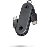 Native Union Pocket Cable Type-C To Type-C Anahtarlık Data ve Şarj Kablosu 60W Siyah