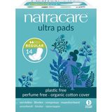Natracare Ultra Kanatlı Ped Vegan ve Ekolojik 14'lü Organik Pamukla Üretilmiştir