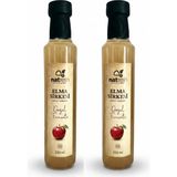 Natresh Elma Sirkesi 2’li Set 250 ml x 2 (Doğal Fermente) - 500 ml
