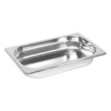 Natsan Gastronom Küvet Gn 1/4-40 Paslanmaz Çelik 26,5 x 16,2 x 4 Cm Profesyonel Kullanım İçin