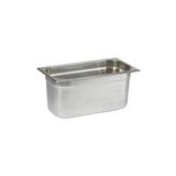 Natsan Paslanmaz Çelik Gastronom/gastronorm Küvet Gn 1/3-150 (32,5 X 17,6 X 15 CM)