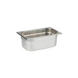 Natsan Paslanmaz Çelik Gastronom/gastronorm Küvet Gn 1/4-100 (26,5 X 16,2 X 10 CM)