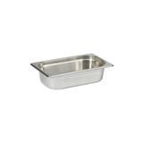 Natsan Paslanmaz Çelik Gastronom/gastronorm Küvet Gn 1/4-65 (26,5 X 16,2 X 6,5 CM)