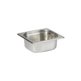 Natsan Paslanmaz Çelik Gastronom/gastronorm Küvet Gn 1/6-65 (17,6 X 16,2 X 6,5 CM)