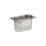 Natsan Paslanmaz Çelik Gastronom/gastronorm Küvet Gn 1/9-100 (17,6 X 10,8 X 10 CM)