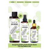 Natu Care Zenginleştirilmiş Hacim Verici Amla 3'lü Saç Bakım Seti - 1