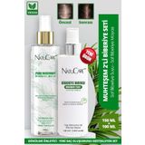 NatuCare Muhteşem 2'li Biberiye Seti Hızlı Uzama,dökülme Karşıtı,kepek Karşıtı (saf Biberiye Suyu Mayası )