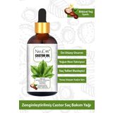 Natucare Üst Düzey Onarıcı ve Yoğun Nemlendirici Castor Hint Saç Bakım Yağı 100ML