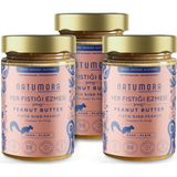 Natumora %100 Yer Fıstığı EZMESI-300G x 3 Adet (Sipariş Ile Taze Sıkım) - 300 gr