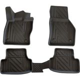 Natur Forcer Volkswagen Golf 7 2012-2019 4d Premium Havuzlu Paspas - Siyah