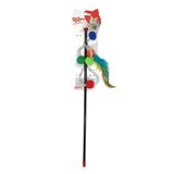 Natura 45 cm Parlak Kordon Toplu Kedi Olta Oyuncağı