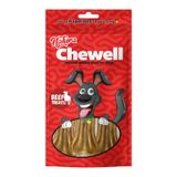 Natura Chewell Sığır Derili Beyaz Pres Kemik 3x13 cm Köpek Ödül Maması