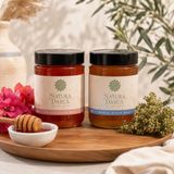 Natura Datça Çiçek ve Kekik Balı 2'li Set (2 x 850 G) - 1700 g