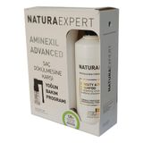 Natura Expert Aminexil Advanced Saç Dökülmesine Karşı Yoğun Bakım Seti, Density Advanced Şampuan ve 10x Serum