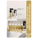 Natura Expert Dökülme Karşıtı Saç Serumu, 5'li Set, 5x10ml