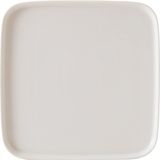 Natura Kare Servis Tabağı 28CM - RENKSİZ - Beyaz