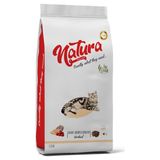 Natura Low Grain Sterilised Düşük Tahıllı Somon Hamsi ve Böğürtlenli Kısırlaştırılmış Kedi Maması