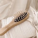 Naturaborn Organik Doğal Antibakteriyel Özellikli Bambu Bebek Tarak
