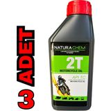 Naturachem 2t Yüksek Performanslı Motosiklet Yağı 0.9 Litre (3 Adet) - 1