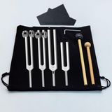 Naturachi Tuning Fork Diyapozon Seti 4 Parçalı Set 128 Hz, 136.1 Hz 256 Hz, 512 Hz